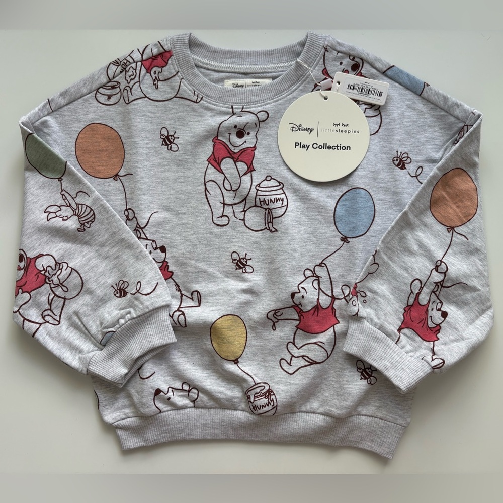 Disney Little Sleepies PLAY ‘Up, Up & Away’ Drop Crewneck 🍯